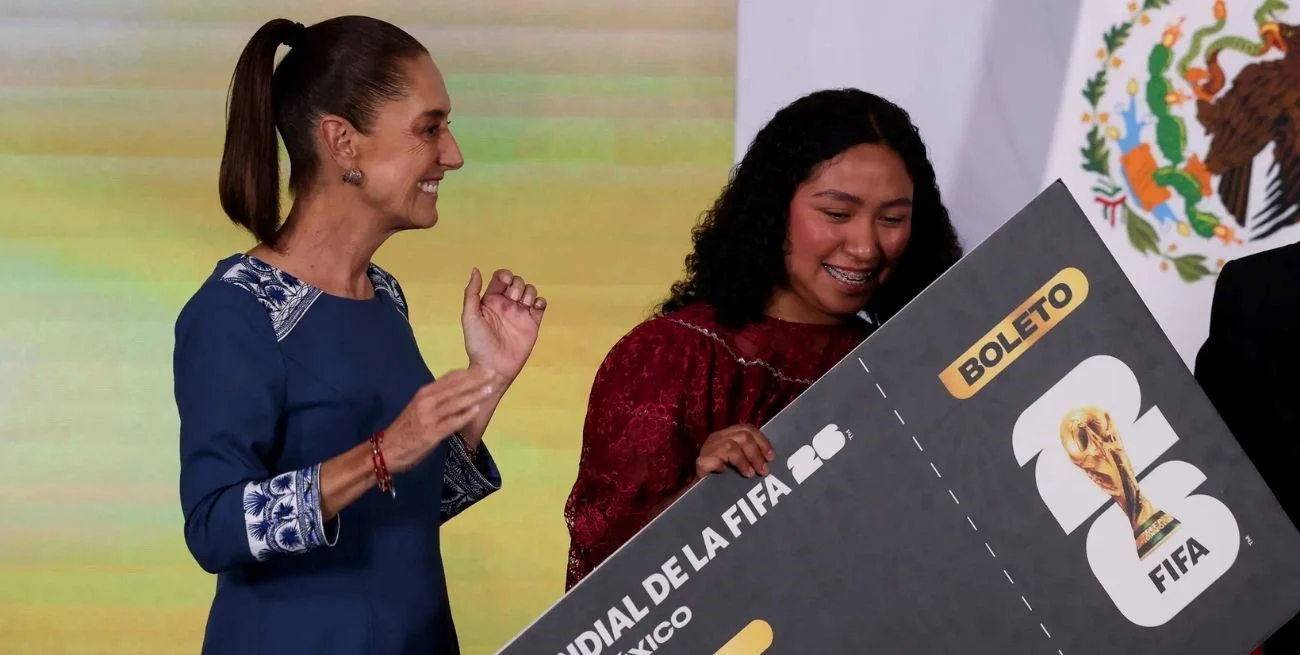 Mundial 2026: por qué la presidenta de México cedió su palco de honor a una joven jugadora