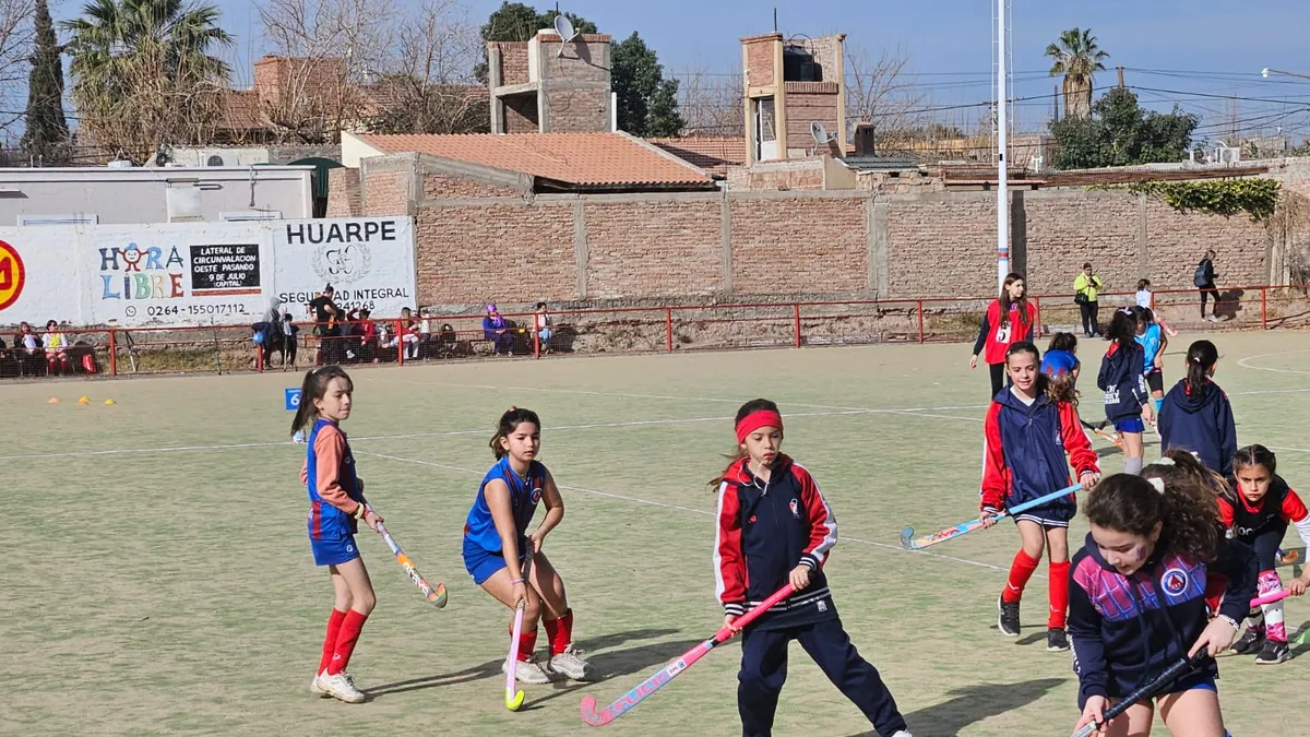En San Juan se viene una jornada deportiva y solidaria protagonizada por los niños que practican hockey