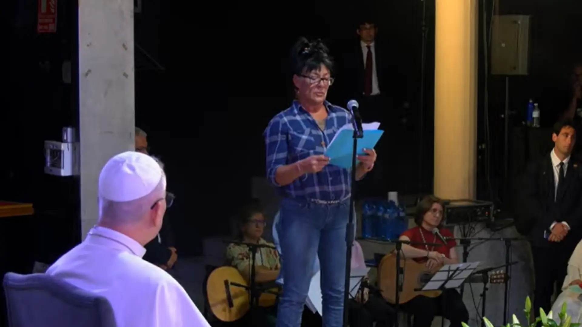 El duro testimonio de dos reclusas de Brains ante el Papa: "Durante mucho tiempo no creí en Dios, ahora le pido perdón por todo"