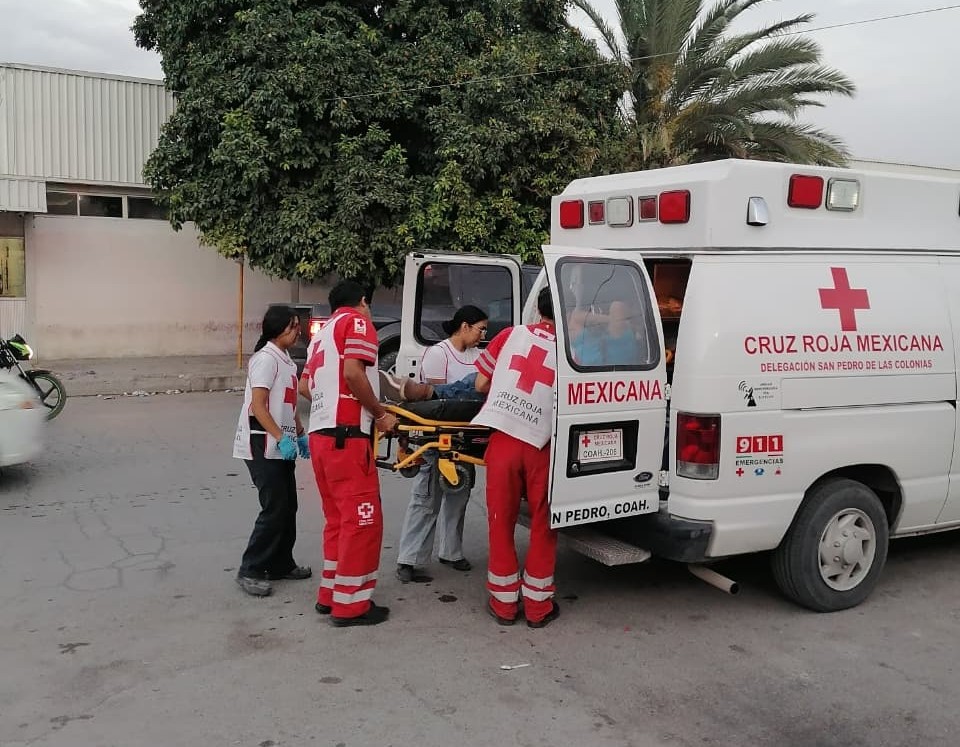 Cae de scooter en San Pedro y sufre graves heridas en el rostro