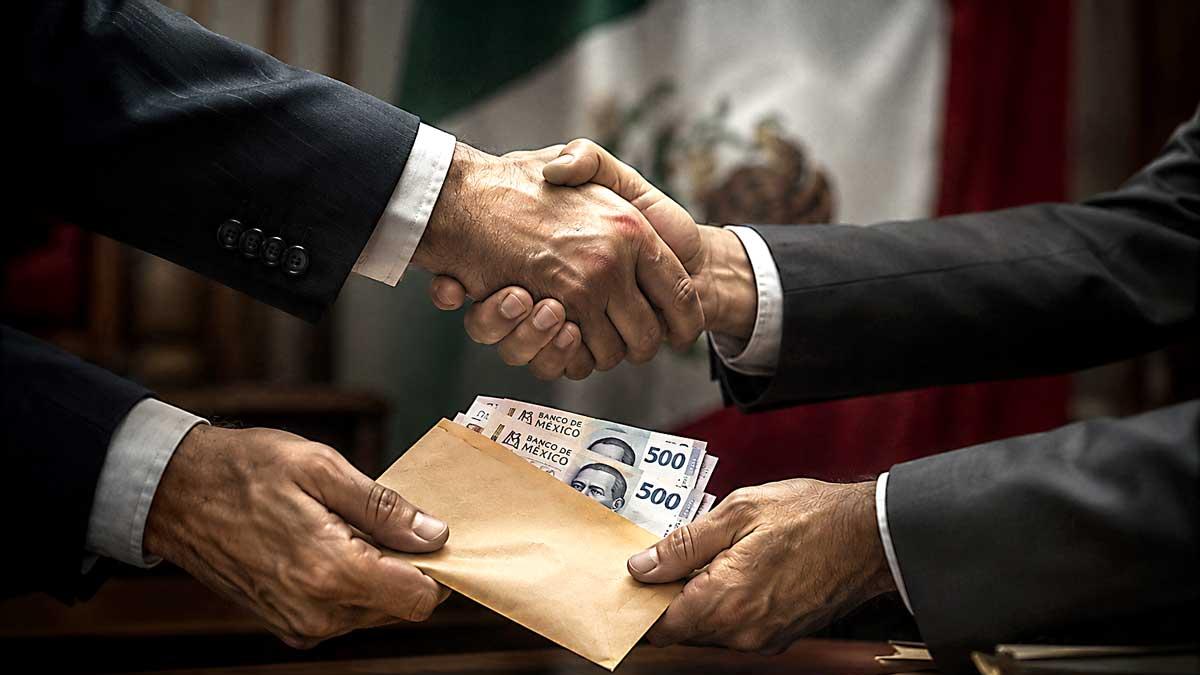 Percepción de corrupción aumenta en México; 53% la considera "muy frecuente"