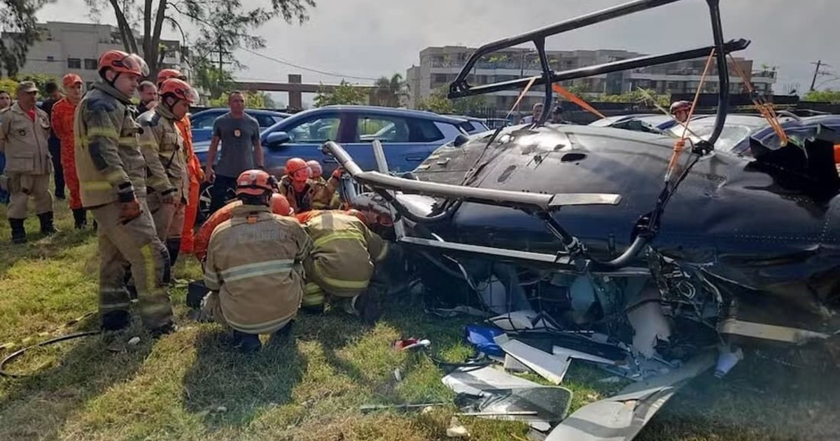 "Exceso de helicópteros": el grave problema en el cielo de Río de Janeiro detrás del choque en el que murieron los argentinos Gaspi y Lucas Vignale
