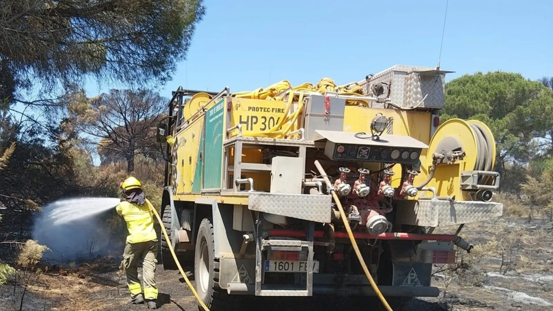 Andalucía inicia la campaña de máximo riesgo de incendios con un millar de hectáreas quemadas