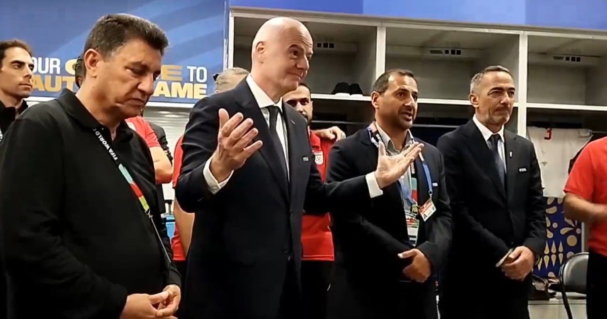 Del discurso pacificador de Infantino en el vestuario de Irán a la cruda respuesta del entrenador