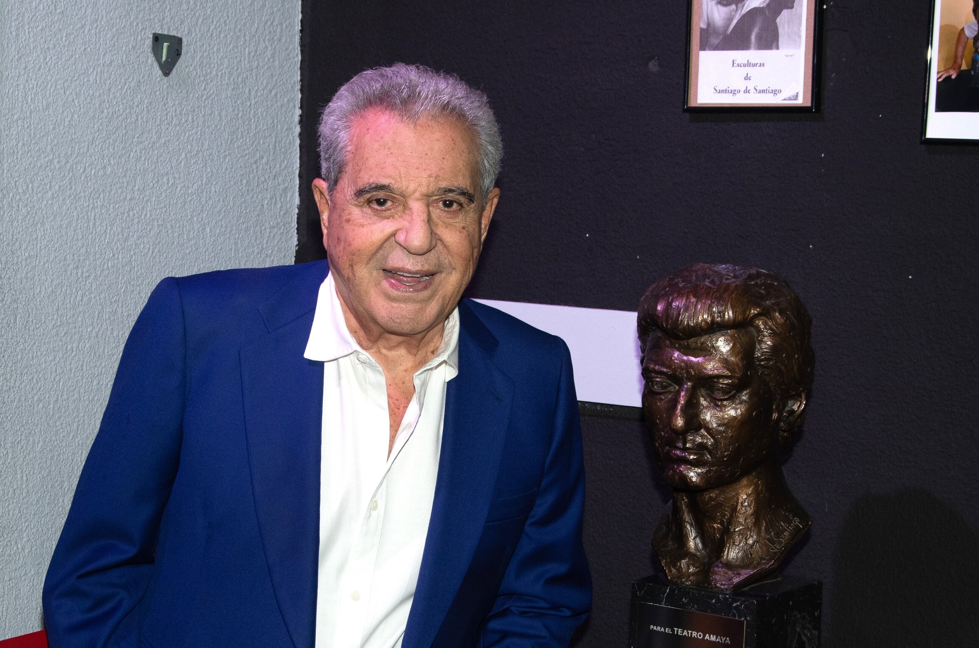 Andrés Pajares, ingresado en el hospital por una neumonía