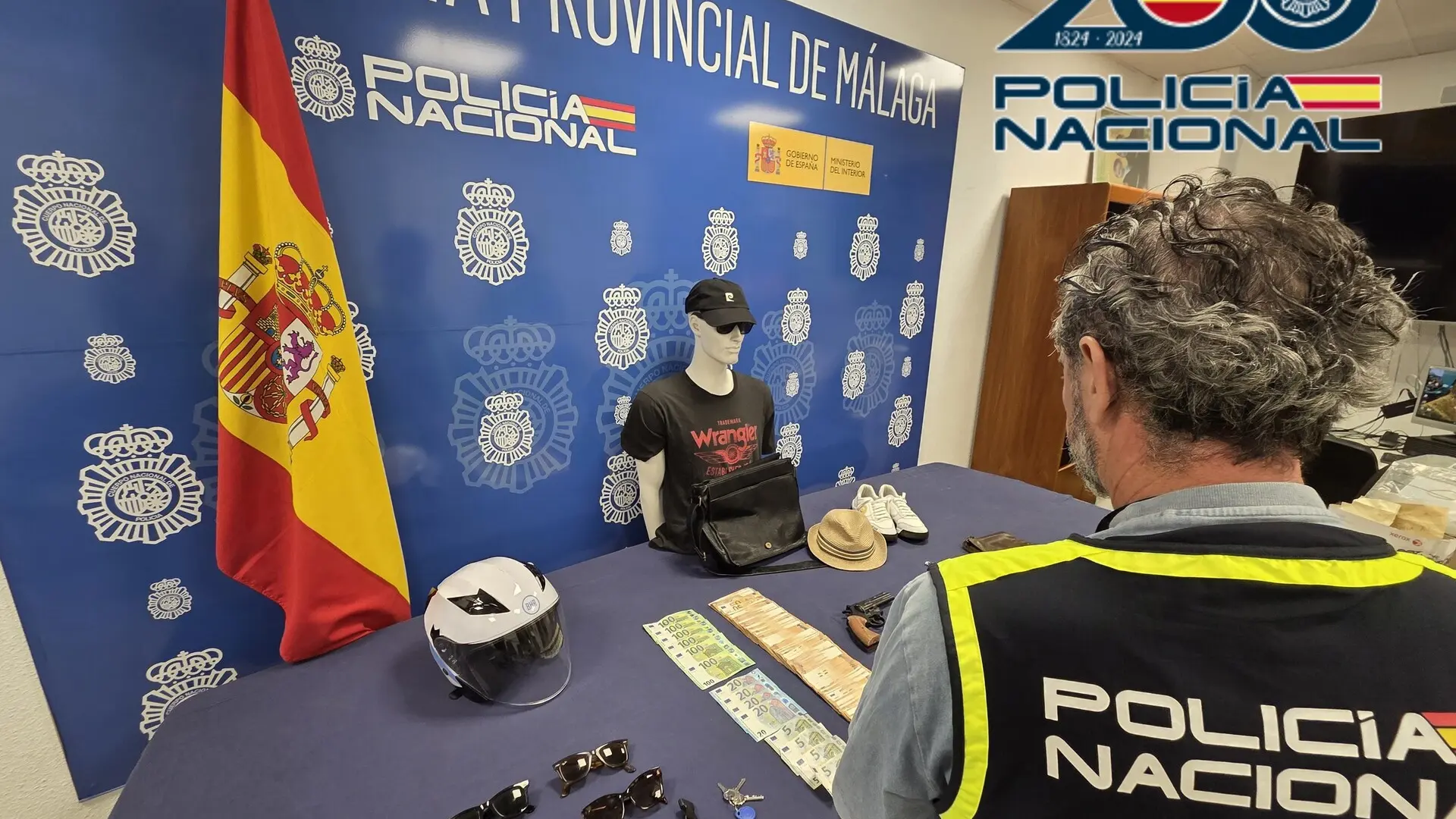 Detienen en menos de 24 horas a los tres atracadores de una joyería de Málaga