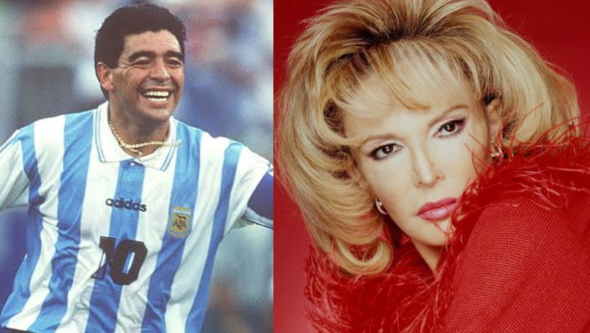 Merle Uribe asegura que tuvo un romance con Diego Maradona