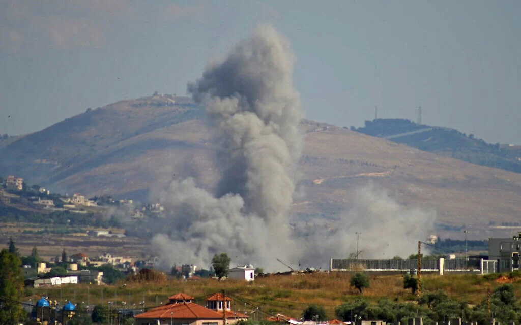 IDF says over 70 Hezbollah sites hit as troops advance near south Lebanon's Nabatieh