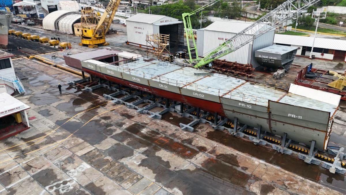 Semar destaca importancia de la industria naval; contribuye al Estado mexicano