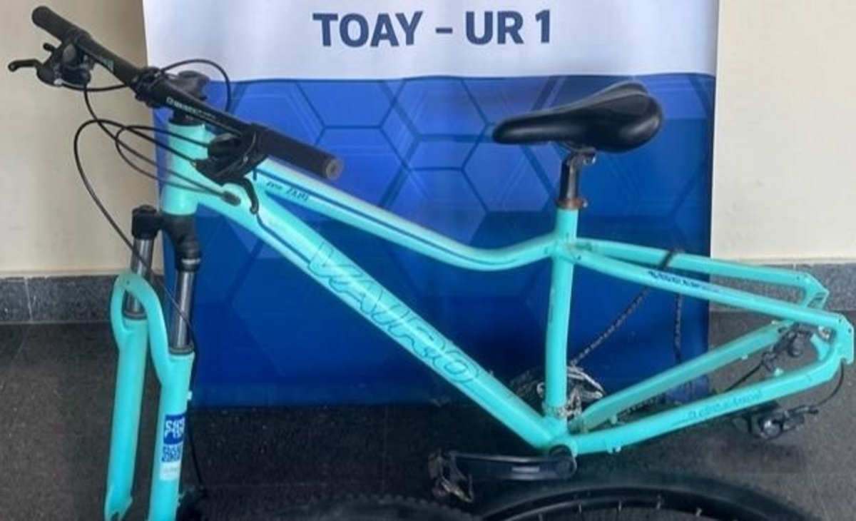 Toay: recuperaron una bicicleta robada