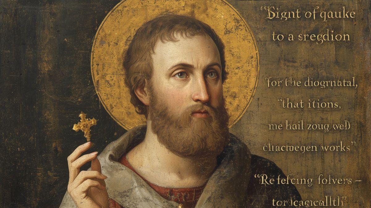 Oración de Santo Tomás de Aquino para un examen difícil de escuela o trabajo