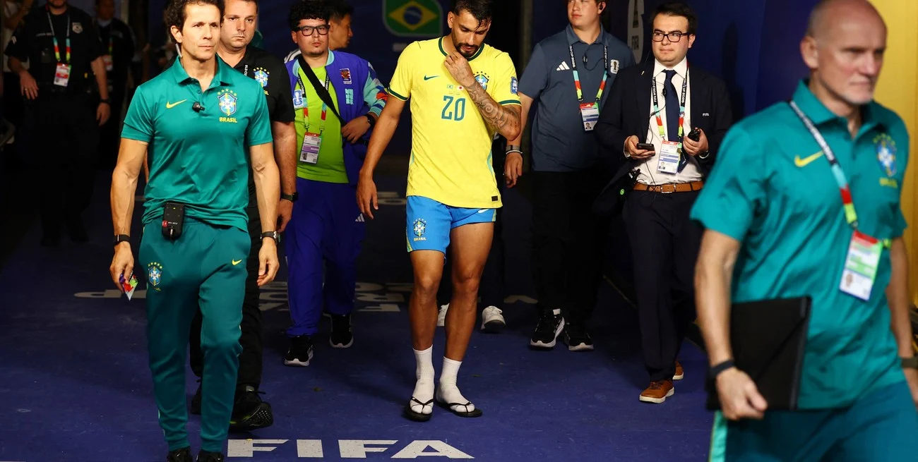 Otra baja en Brasil: Lucas Paquetá se perdería lo que queda del Mundial 2026