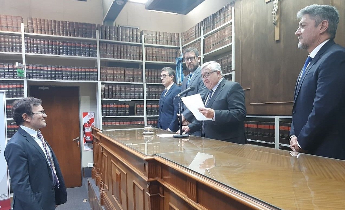 Gustavo Arballo asumió como Juez en la Cámara de Apelaciones