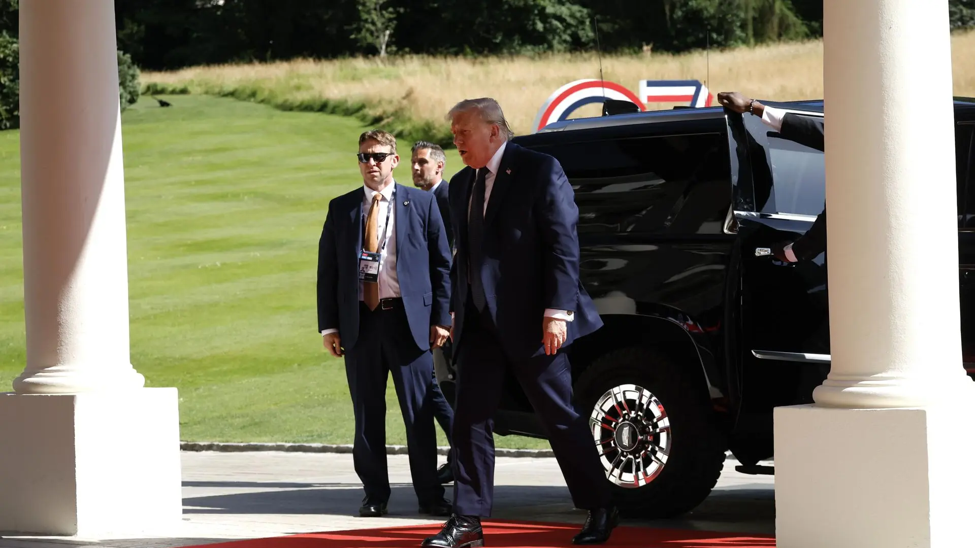 El G7 modera el optimismo de Trump y Macron propone una misión para asegurar la reapertura "sin peajes" de Ormuz