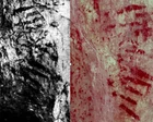 Striped rock dismissed as natural in 1928 reclassified as UK's oldest cave art