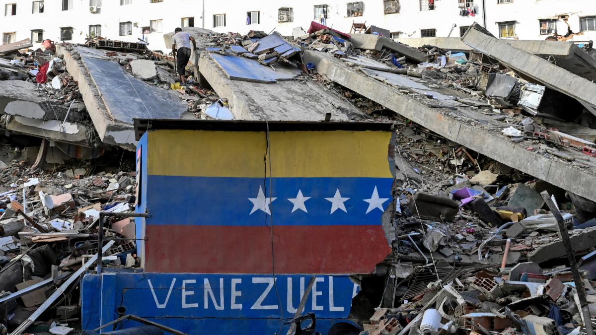 Suman más de 1400 muertos en Venezuela por doble sismo