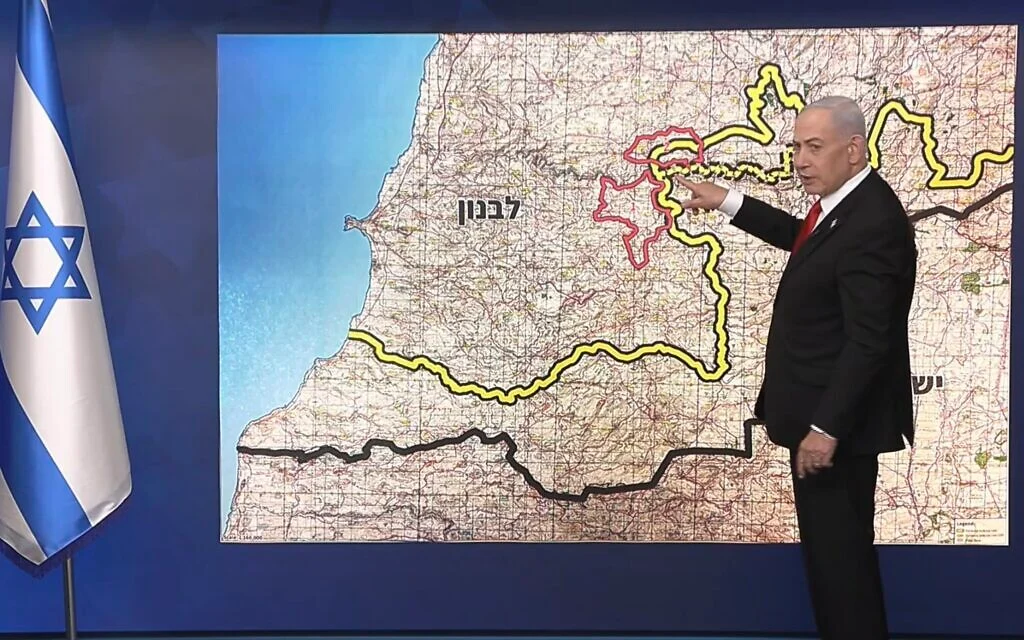 PM: Iran, Hezbollah to have 'no role in Lebanon' under deal, Israel can maintain security zone