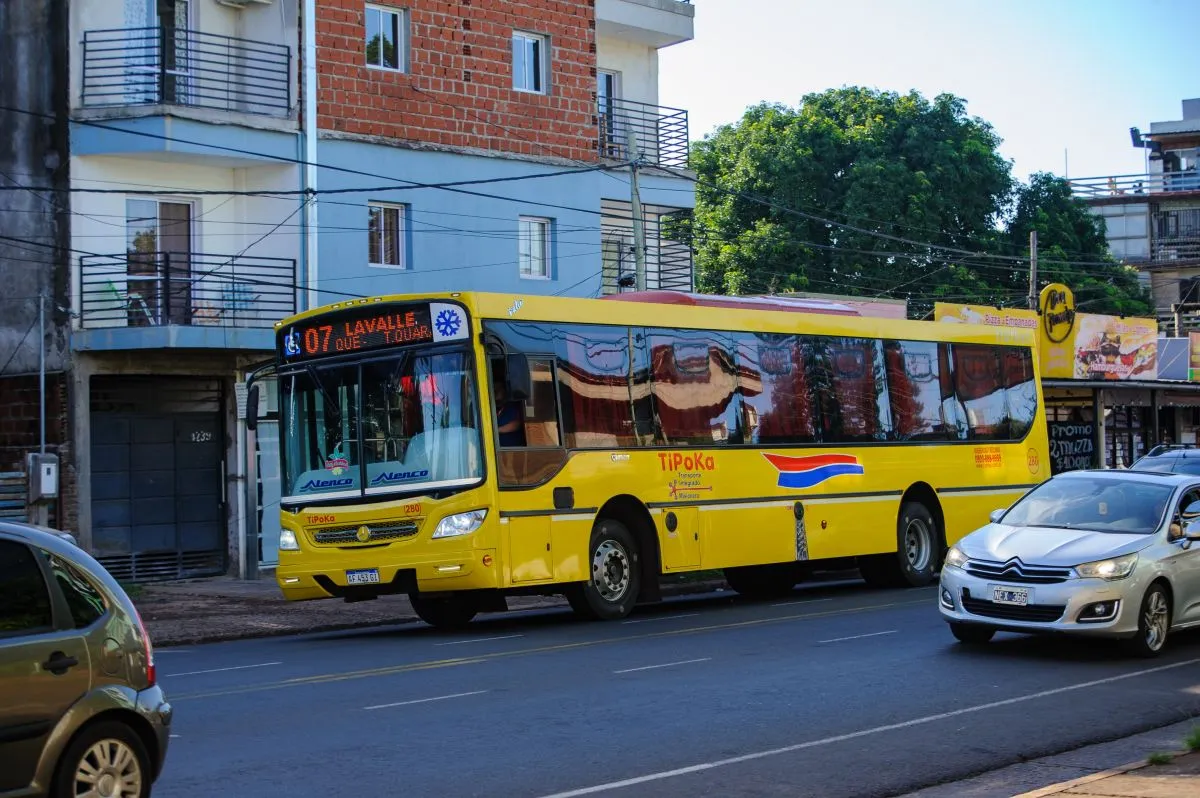 Posadas: colectivos funcionan con normalidad pese a la crisis alertada por el sector del transporte