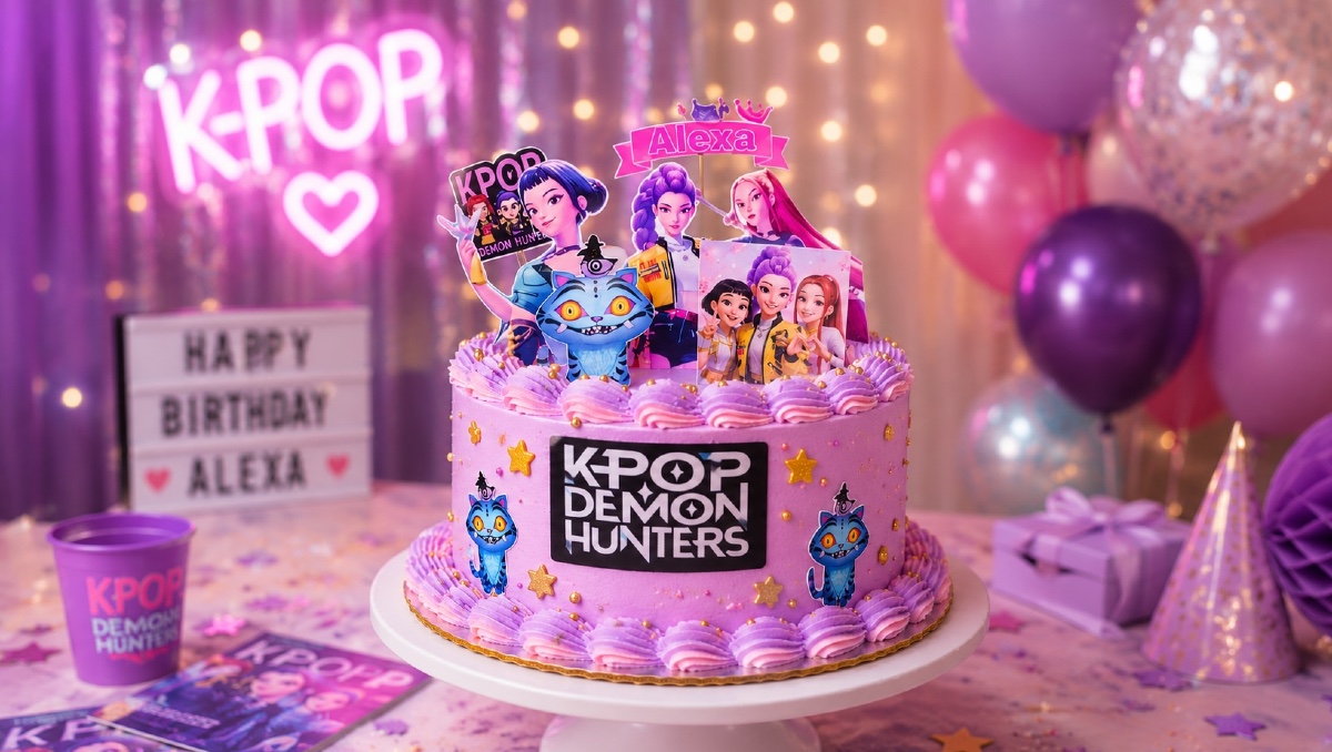 Pastel de Guerreras K-pop: cómo decorarlo en casa barato y fácil
