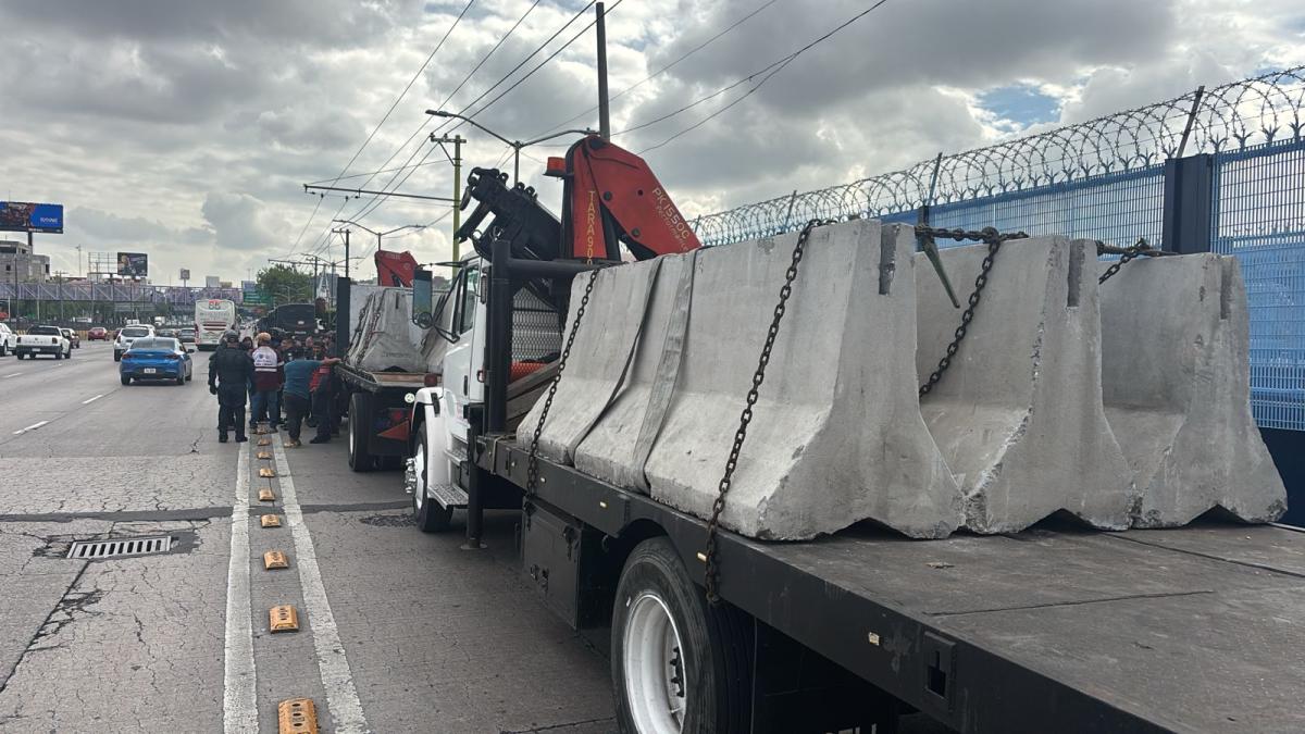 CNTE podría llegar HOY al AICM; decenas de policías refuerzan entradas