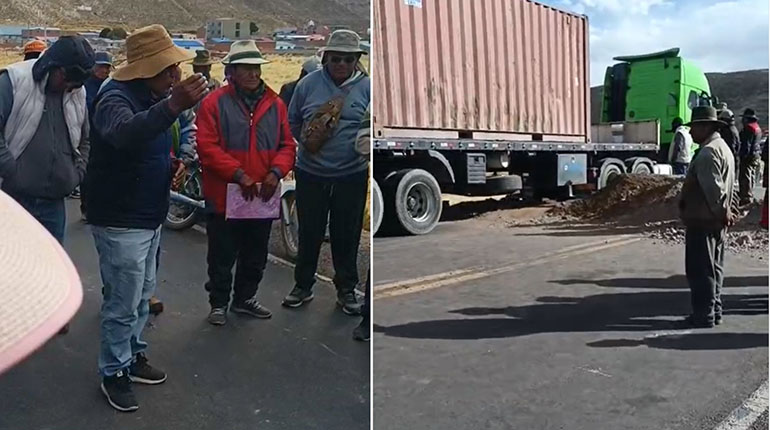 Con diálogo y rutas alternas, transportistas logran liberar más de 300 camiones varados en Oruro