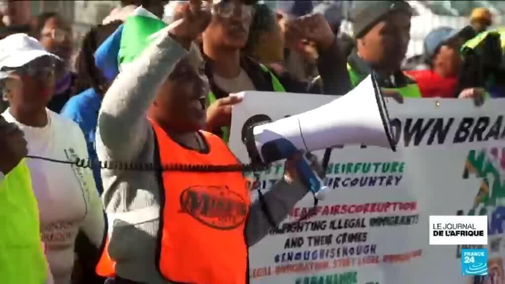 "Les étrangers doivent partir pacifiquement" : manifestations anti-immigration en Afrique du Sud