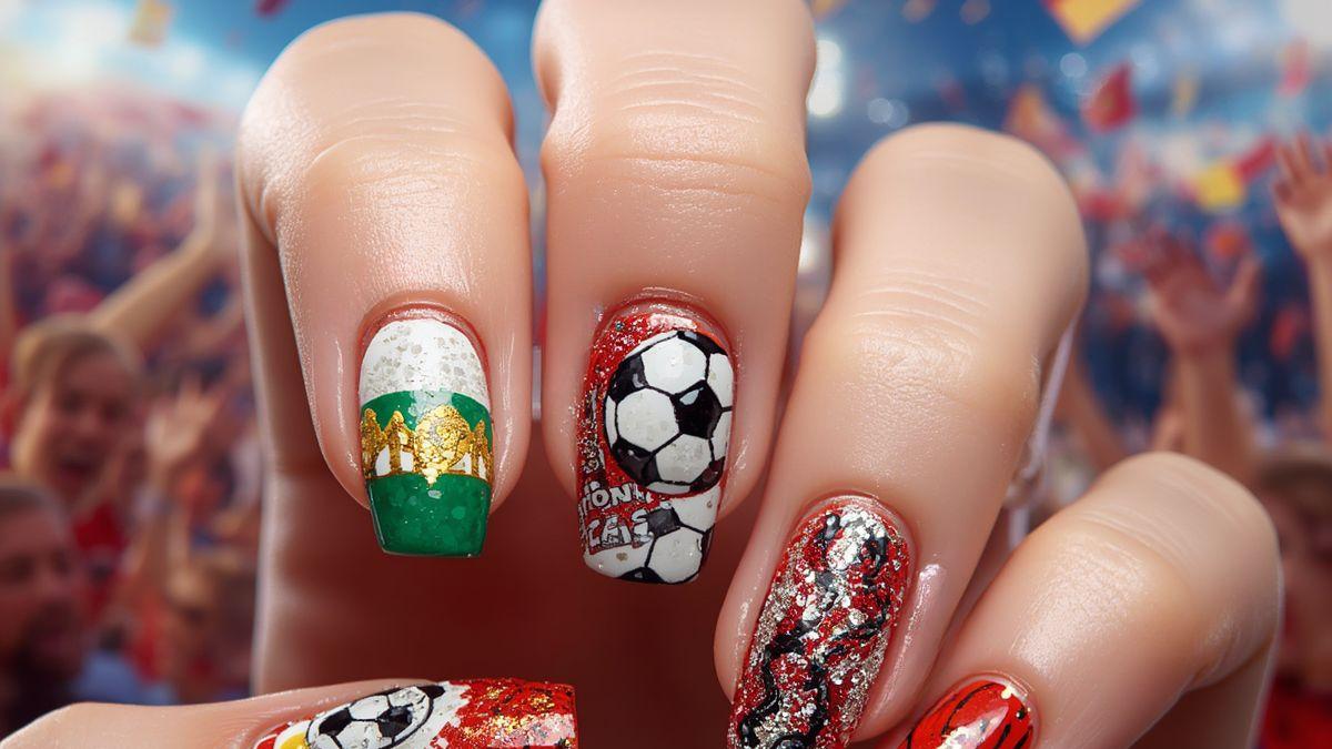 Uñas futboleras: 5 diseños ganadores para el Mundial 2026 que amarás