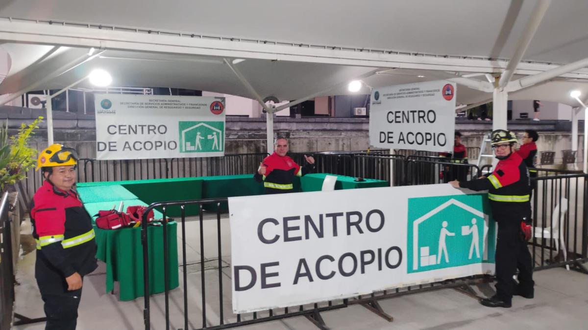 Queda habilitado centro de acopio en la Cámara de Diputados para apoyar a Venezuela: Ricardo Monreal