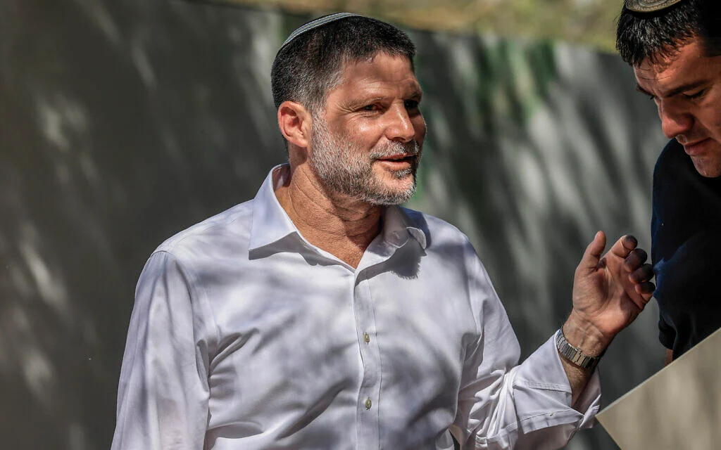 Smotrich says plans drawn up to establish 3 Israeli settlements in Gaza