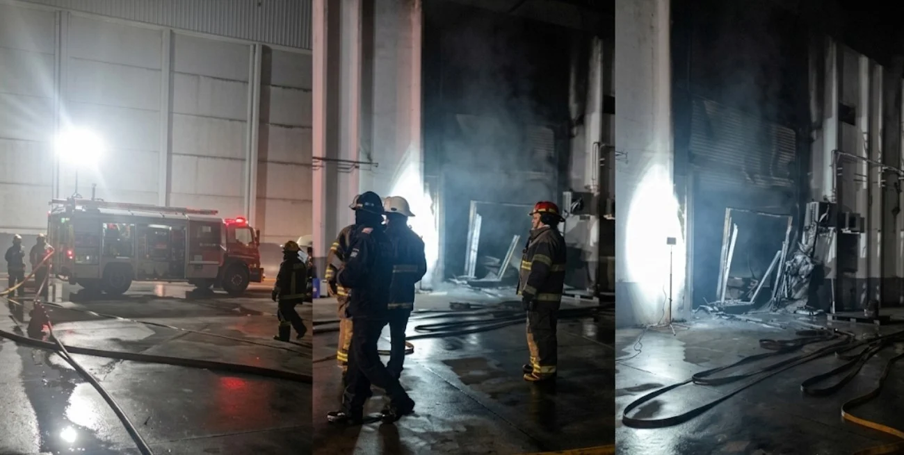 Incendio en SanCor: el fuego dañó laboratorios, oficinas y sectores técnicos de la planta de Sunchales