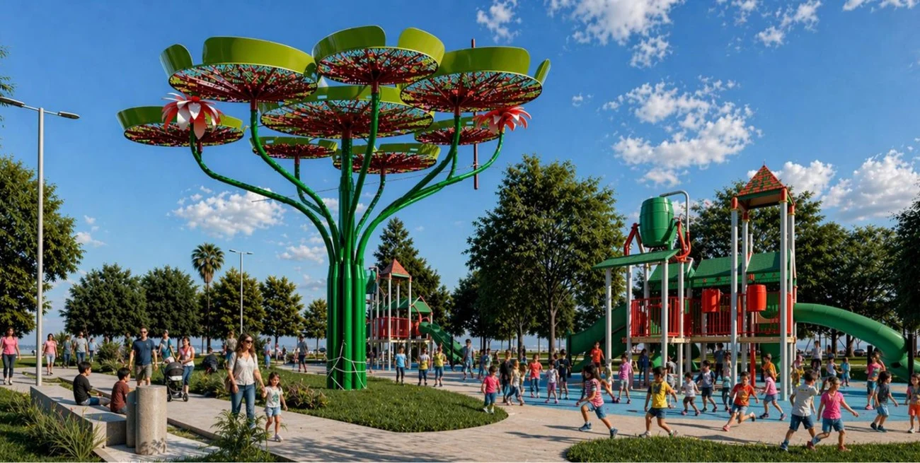 Así se transformará el Parque Garay con una inversión de $4.350 millones en Santa Fe