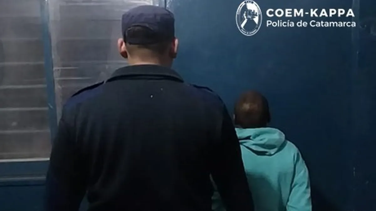 Persecución y detención de un joven acusado de intentar ingresar a una vivienda