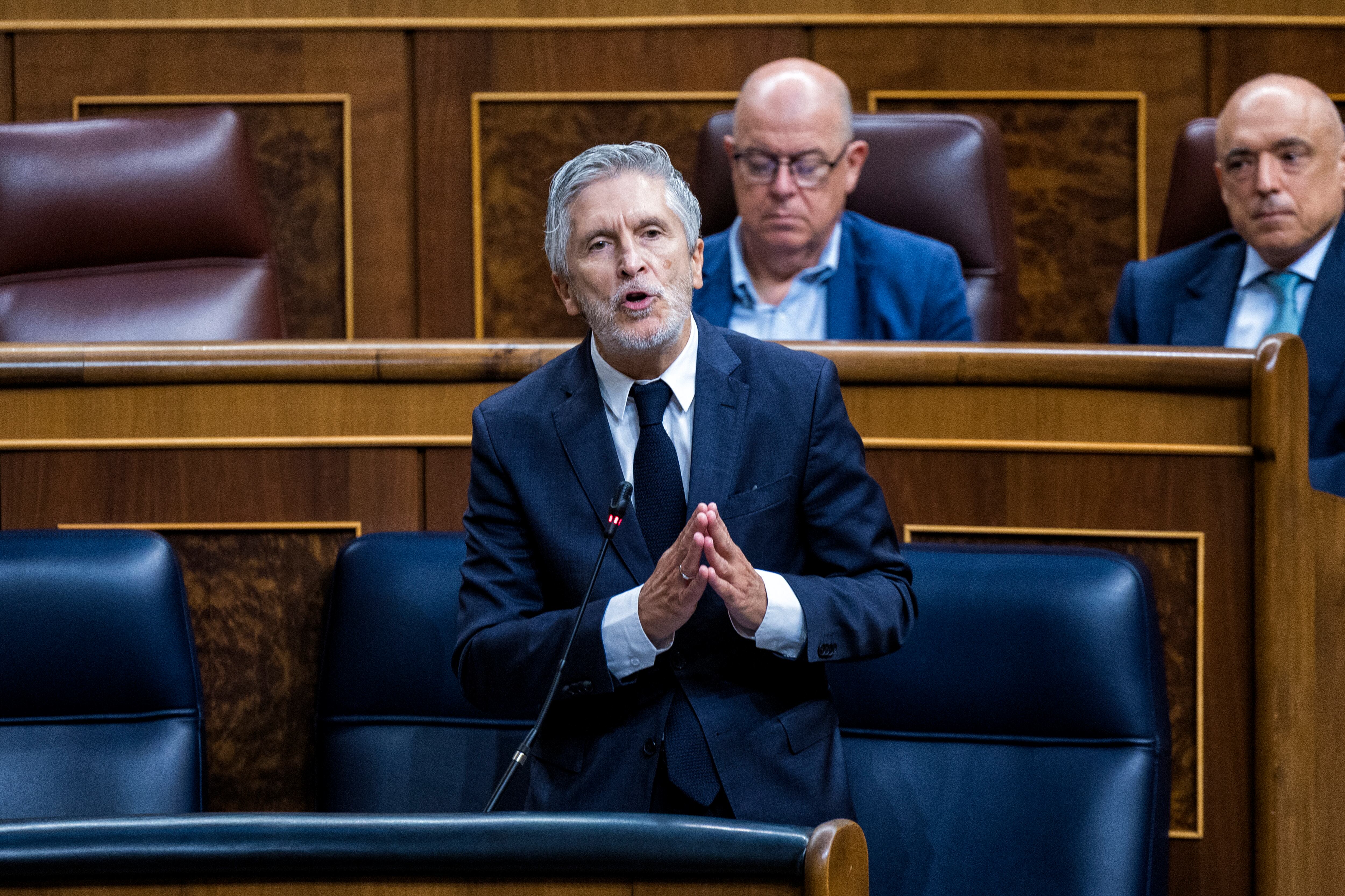 El PP usa la comparecencia de Marlaska por la muerte de dos guardias civiles para arreciar sus críticas: "Usted es peor que Leire"