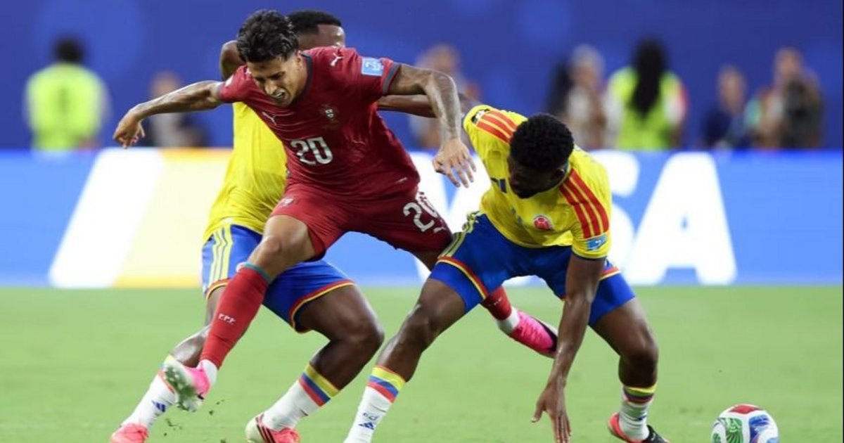 Colombia empató con Portugal y clasificó Congo