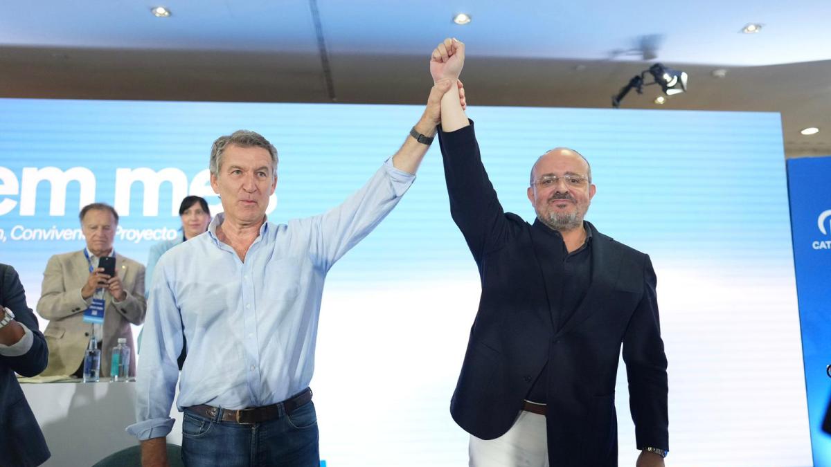 Feijóo pide que Catalunya sea la llave que saque a Sánchez de la Moncloa