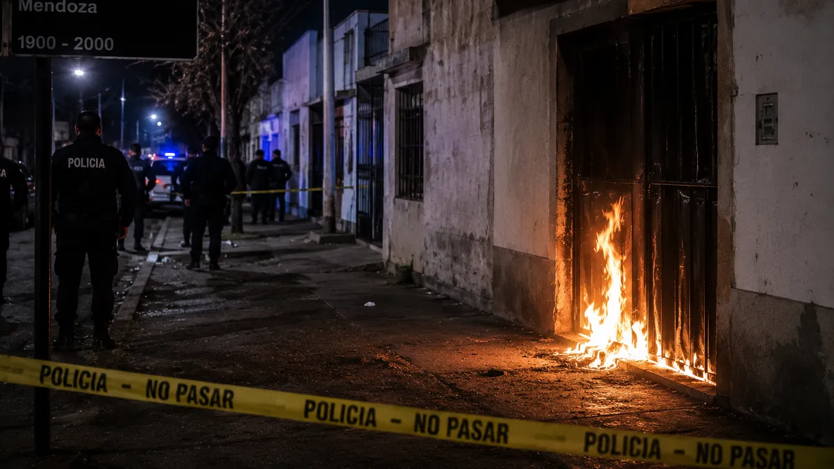 Violento enfrentamiento en el barrio Cabot: balacera, una bomba molotov y una mujer herida