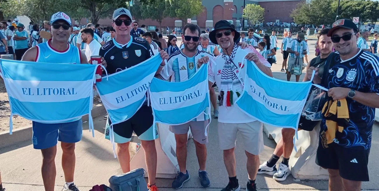 El hincha de Unión que vino a Dallas para viralizar sus canciones para Messi