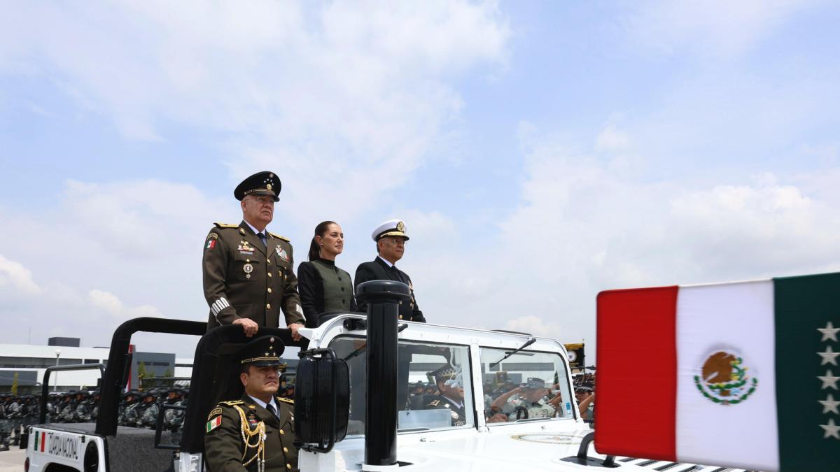 Guardia Nacional consolida la paz en México: Sheinbaum