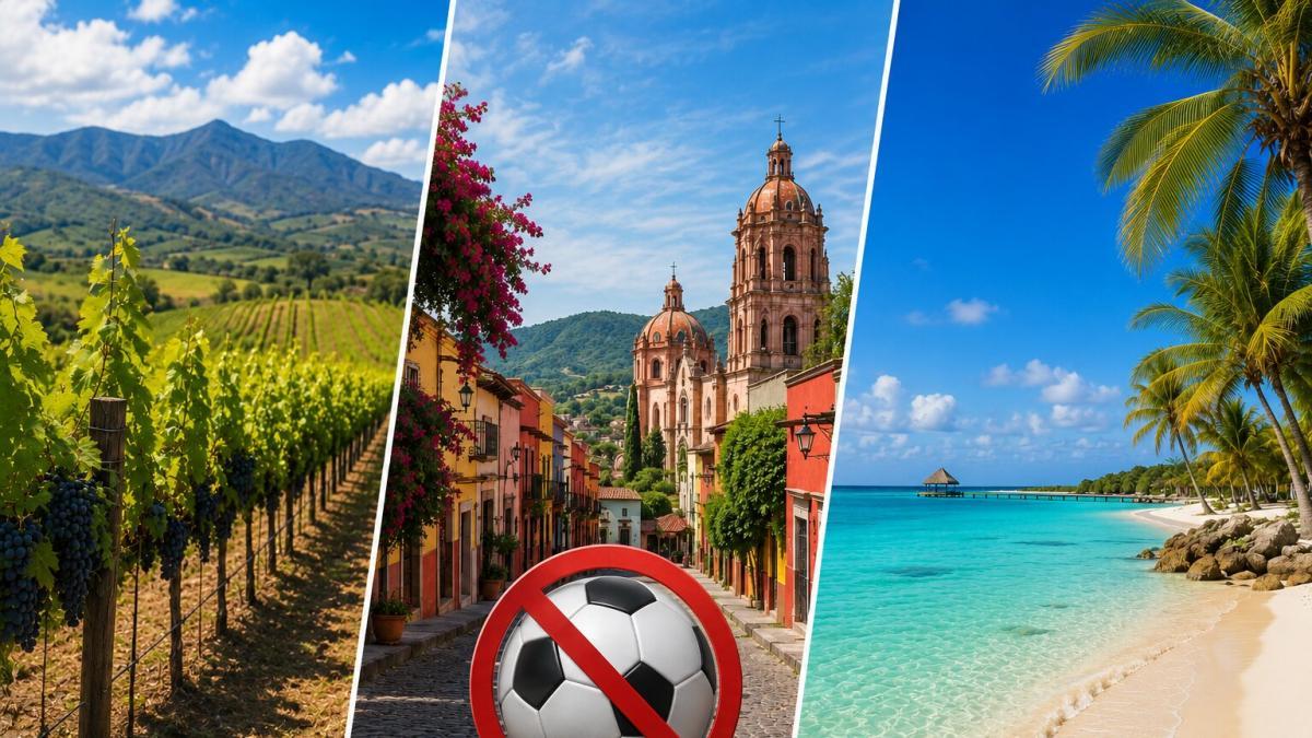 Mundial 2026: Rutas turísticas en México para escapar del futbol