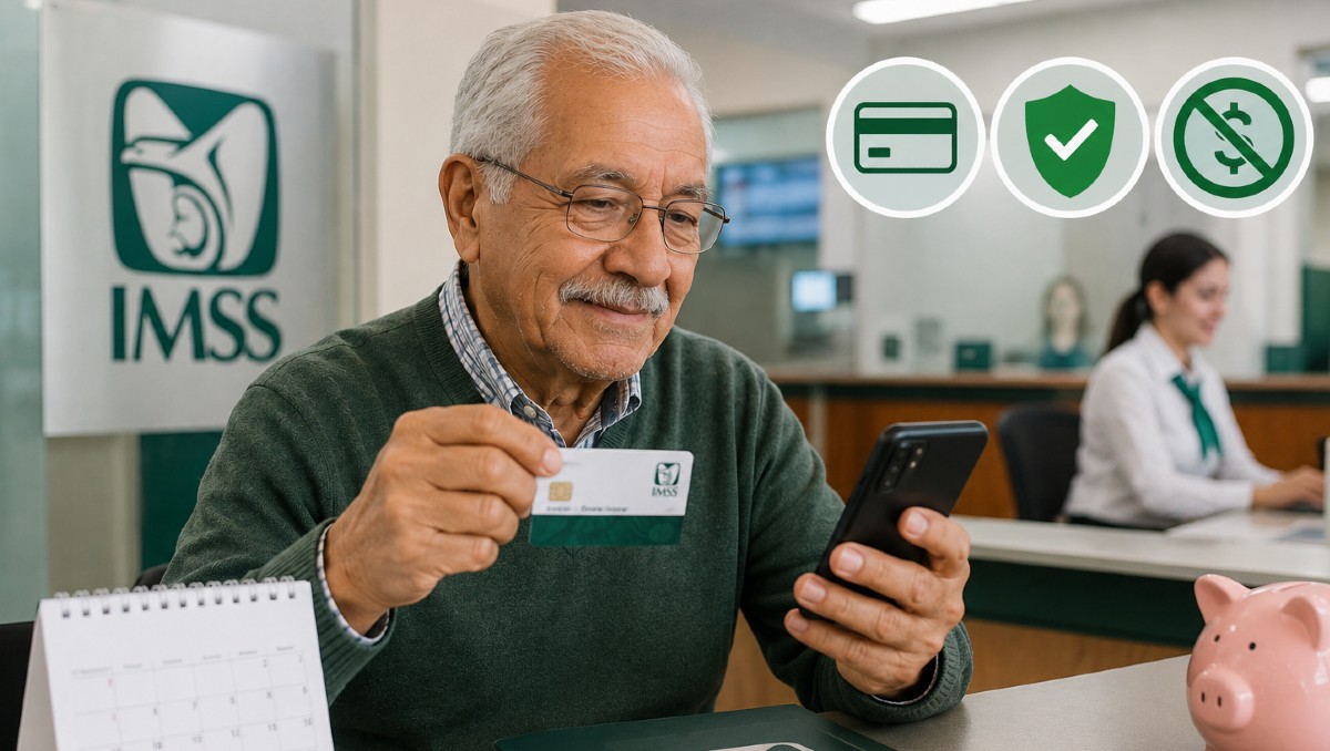 Pensión IMSS: cómo vincularla para no pagar comisiones bancarias