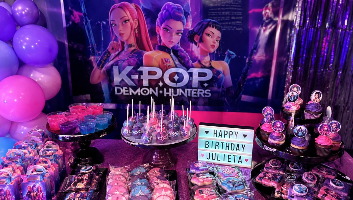 Así puedes crear una mesa de dulces inspirada en las Guerreras K