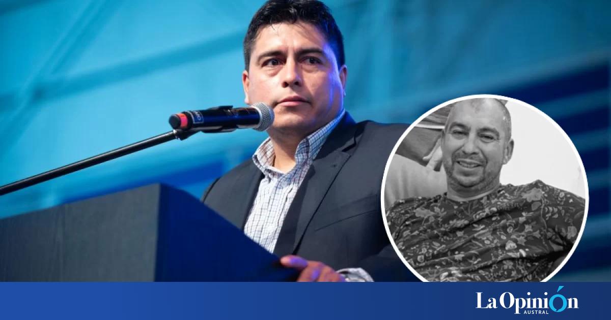 Claudio Vidal expresó su pesar por el fallecimiento de Roberto Albano Güenchenen