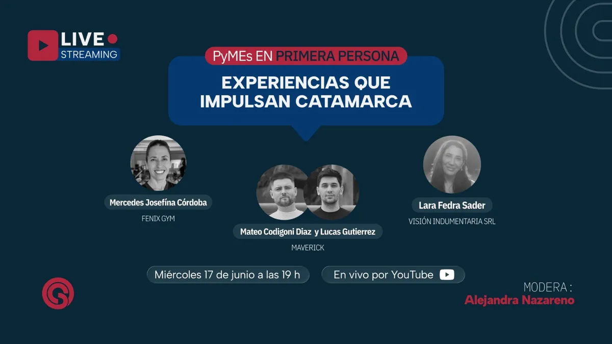 Tres PyMEs catamarqueñas contarán sus experiencias en un streaming de FOGACAT