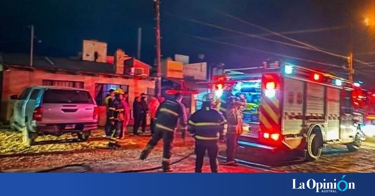Una falla eléctrica en el entretecho de una vivienda provocó un principio de incendio en Caleta Olivia