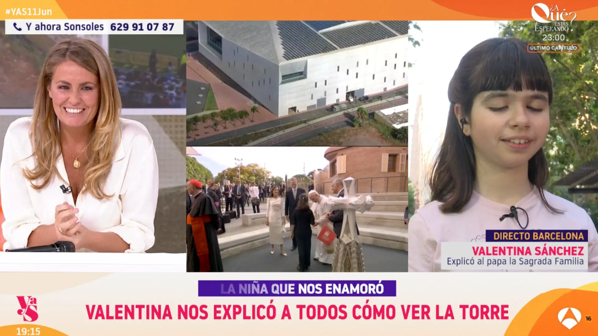 Valentina, la niña invidente que conquistó al papa León XIV y a los Reyes, desvela cómo vivió ese encuentro: "Estuvo muy atento"