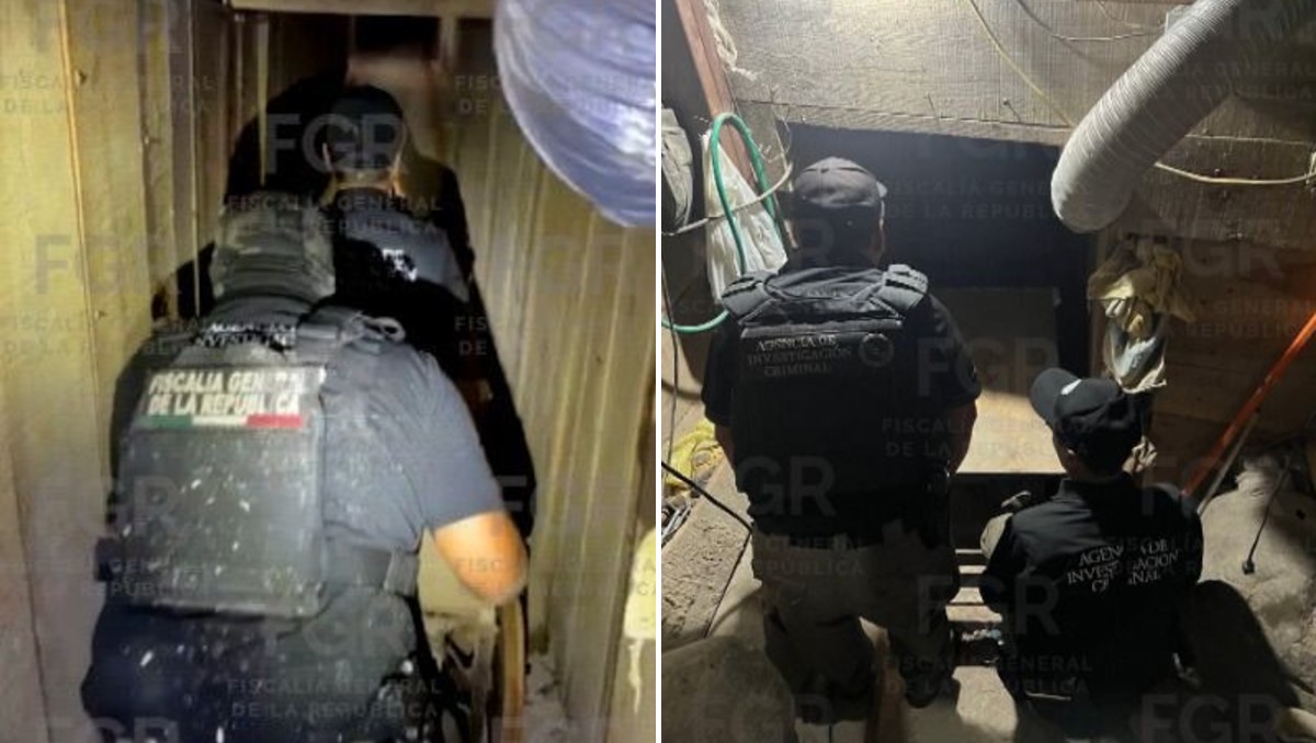 Aseguran una tonelada de cocaína en narcotúnel de Tijuana-EU