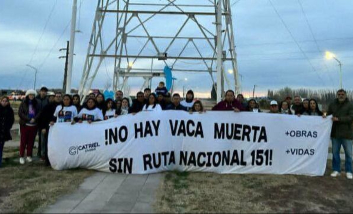 Nuevo reclamo vecinal por el estado de la ruta nacional 151
