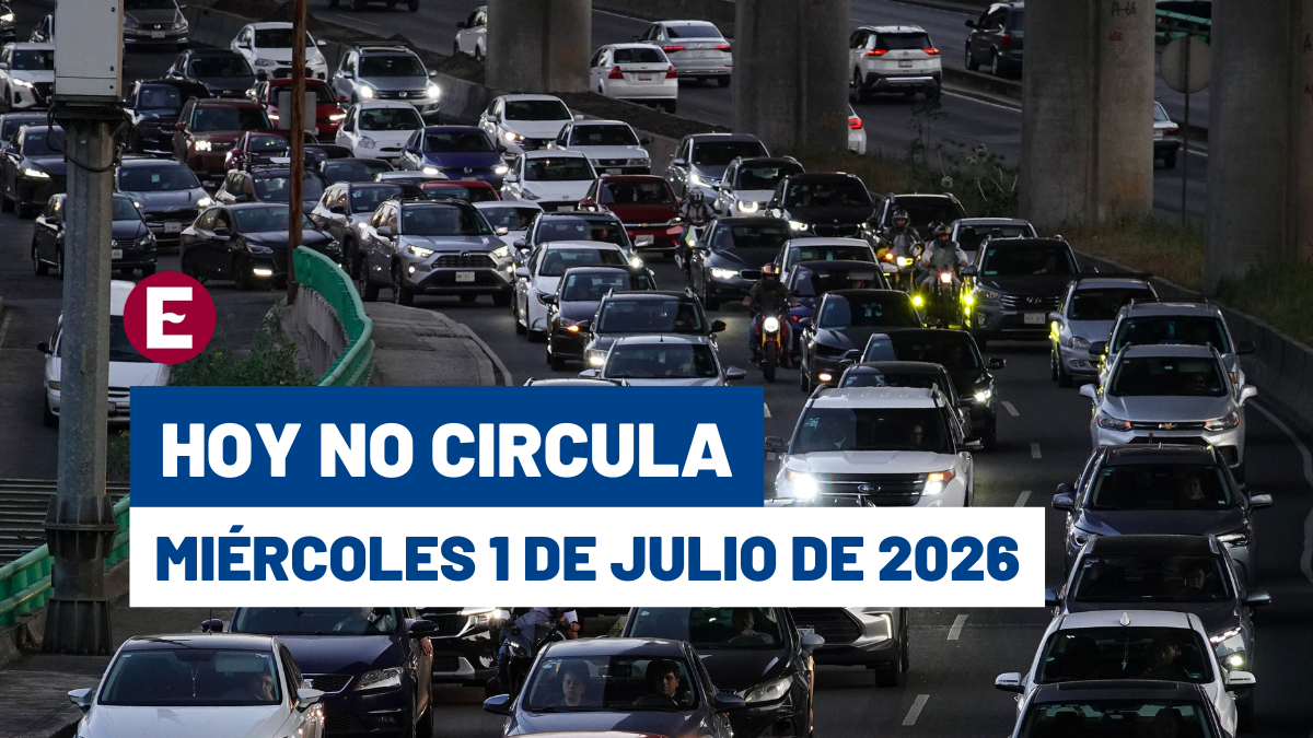 Julio inicia con restricciones vehiculares paras estos automotores