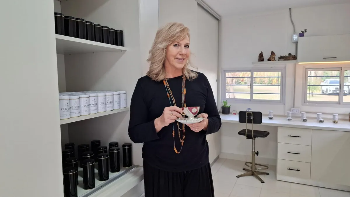 La nueva vida de la exfuncionaria Sandra Lirio, la sanjuanina que encontró su lugar entre los blends de té