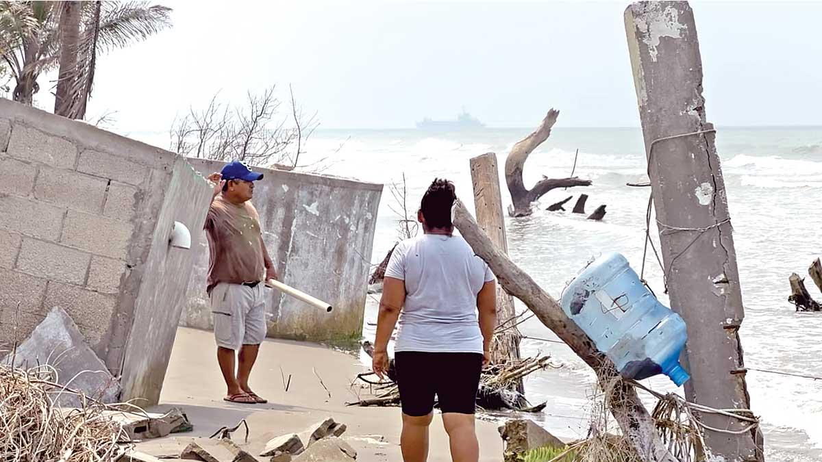 Cambio climático desplaza a pescadores de El Bosque; los reubican lejos del mar